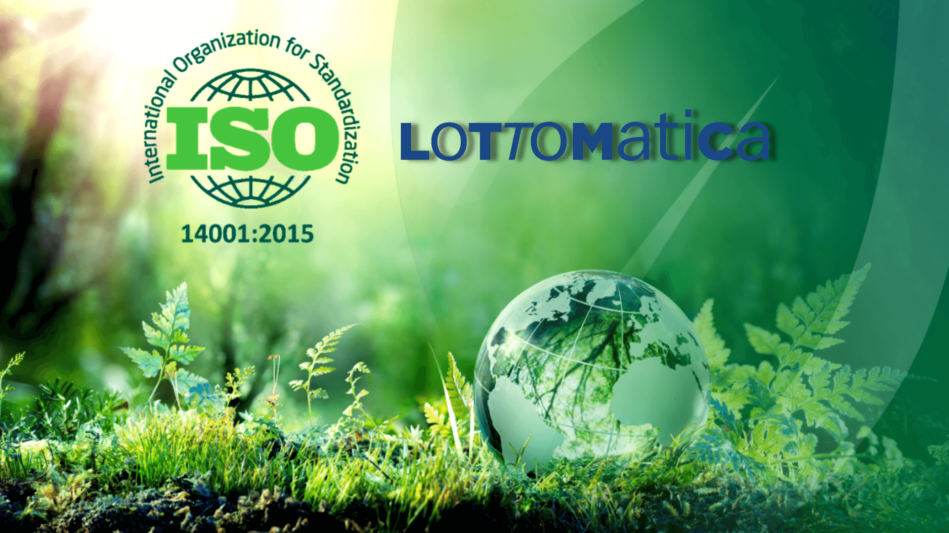 Lottomatica ottiene la certificazione ambientale ISO 14001: miglioramento continuo del business con un sistema di gestione efficiente, razionale e consapevole