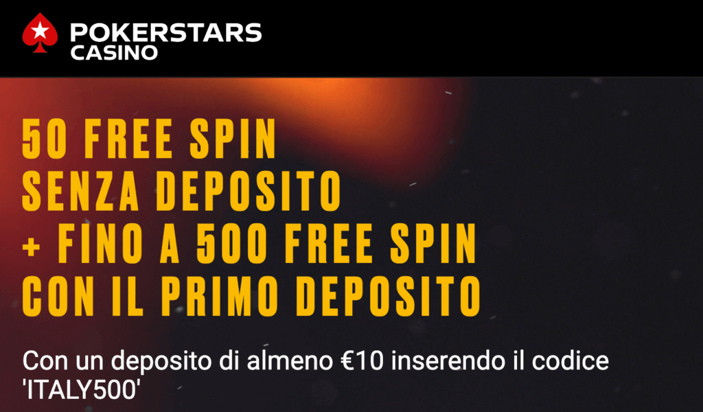 Offerta online casino - PokerStars