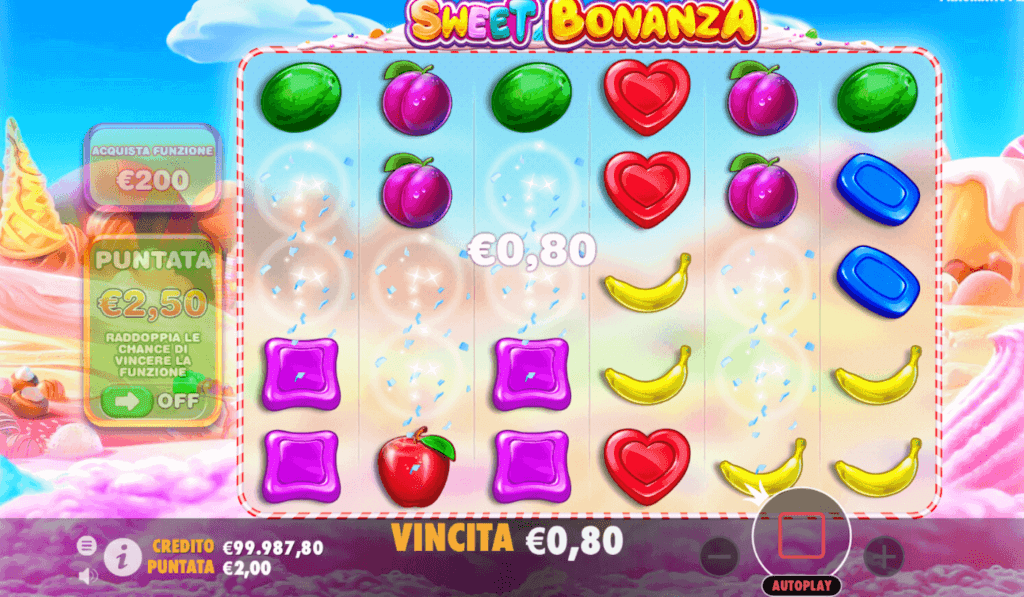 Sweet Bonanza caratteristiche