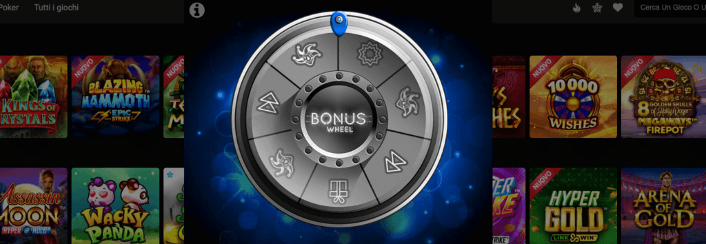 Bonus Wheel Voglia Di Vincere Casinò
