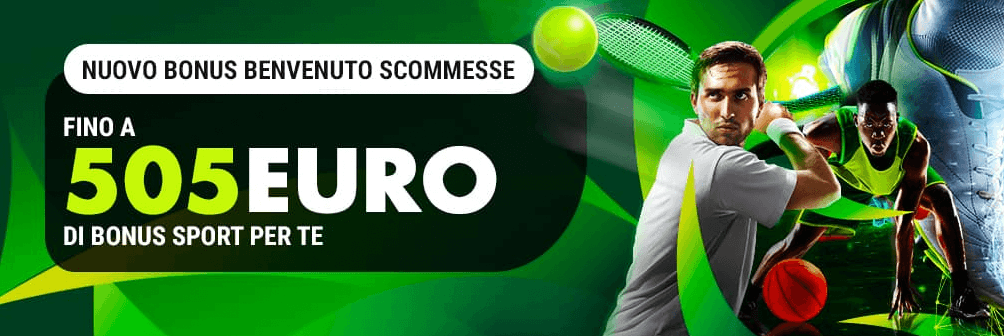 Bonus Benvenuto Scommesse Sport Lottomatica.it