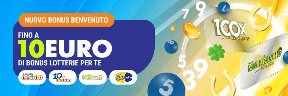 Bonus Benvenuto Lotterie Lottomatica