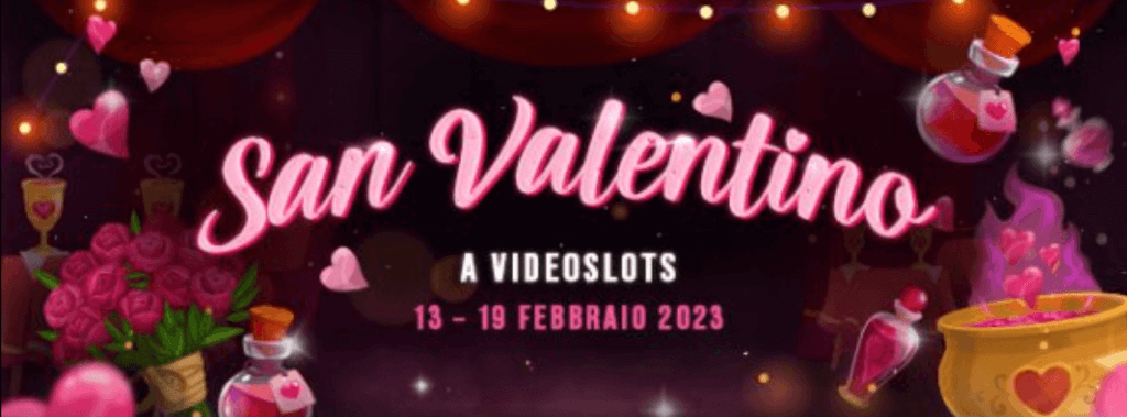 I bonus di San Valentino su Videoslots