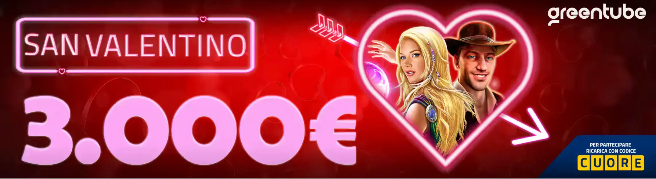 Offerta San Valentino di AdmiralBet.it