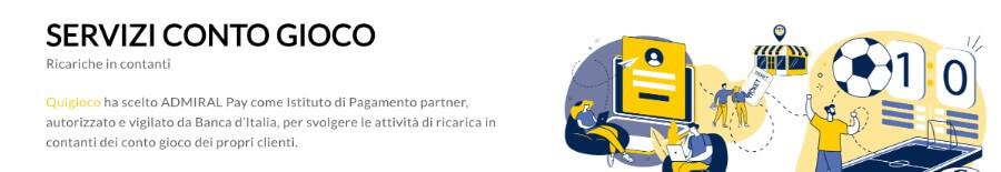 Sicurezza del servizio Admiral Pay