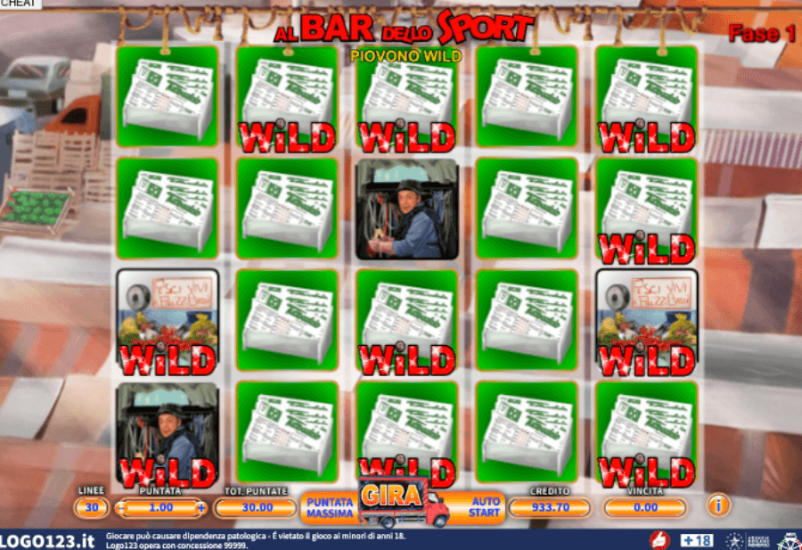 Funzione Speciale Piovono Wild di Al Bar Dello Sport