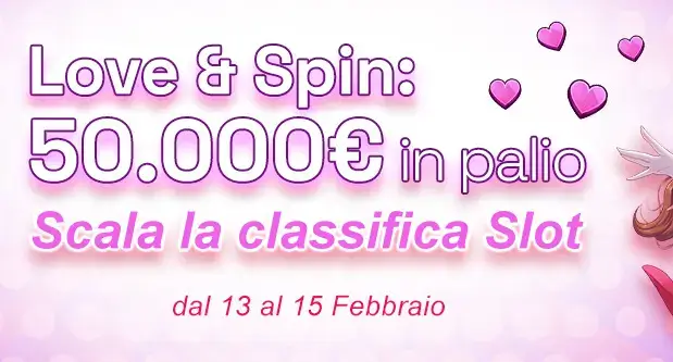 Promozione Love & Spin: BetFlag.it
