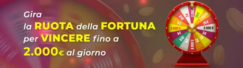 Ruota dei premi di BetFlag casinò
