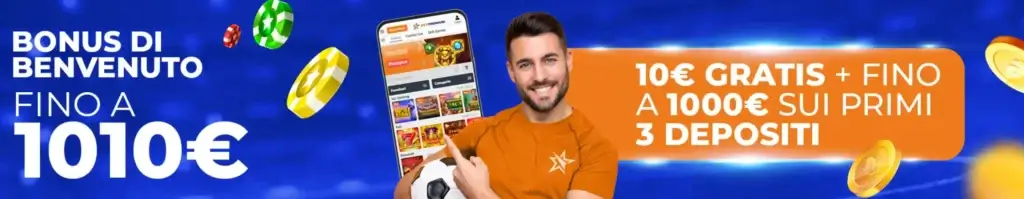 Promozione di benvenuto di Betpremium casinò