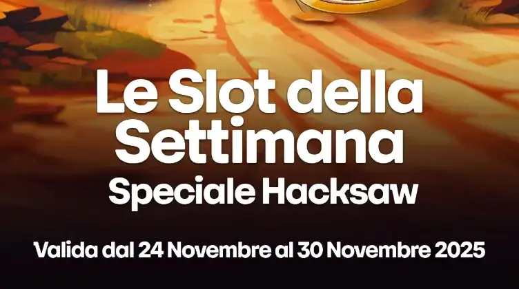 Slot della settimana, offerta di Betsson.it