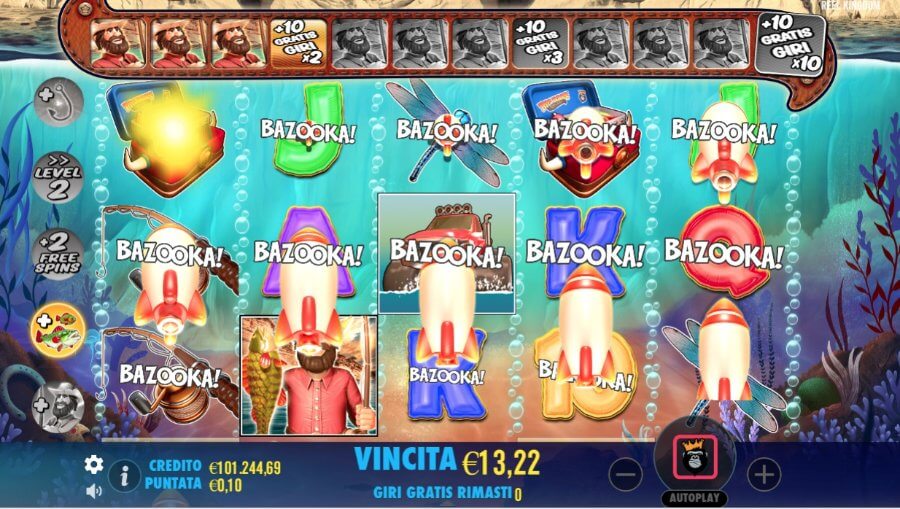 Modalità speciale della slot Big Bass Splash