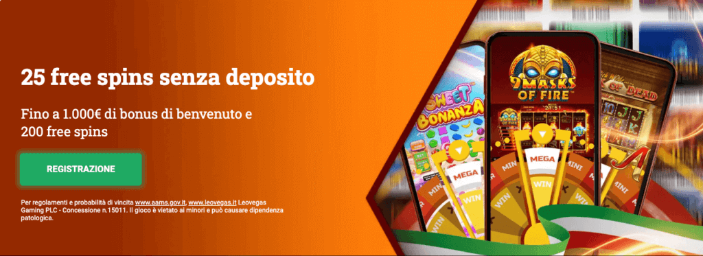Offerta online casino - LeoVegas