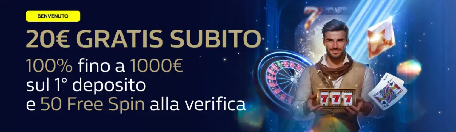Benvenuto bonus offerto da William Hill casinò