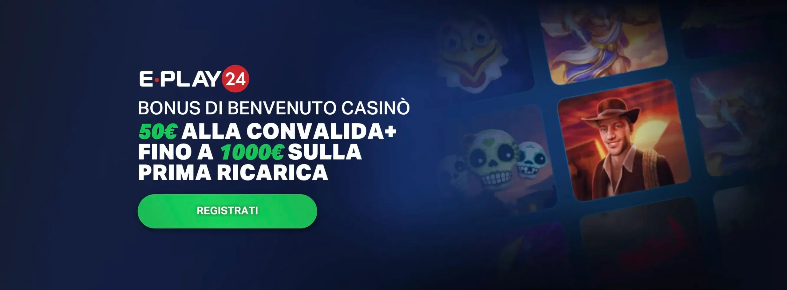 Eplay24 bonus senza deposito