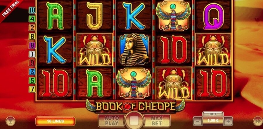 Mistery Wild su slot Book of Cheope