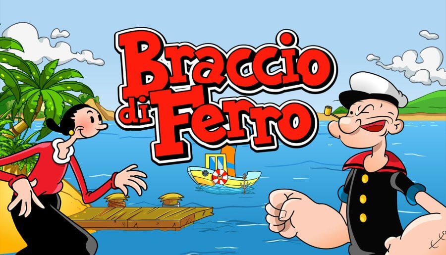 Logo della slot Braccio di Ferro
