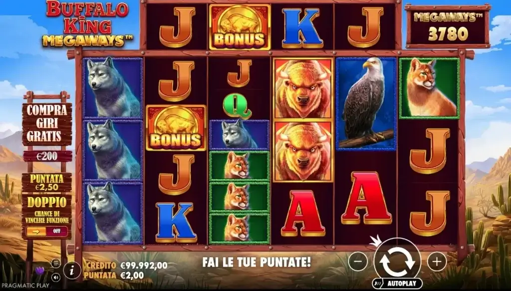 La video slot Buffalo King Megaways