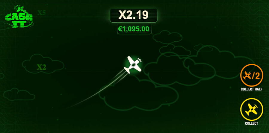 Schermata di gioco di Cash It