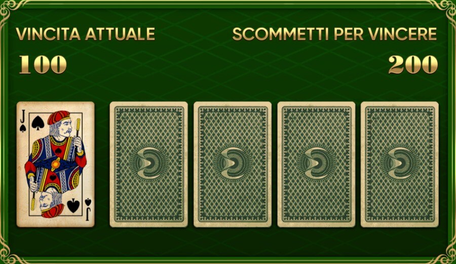 Funzione Gamble della slot Cash Streak