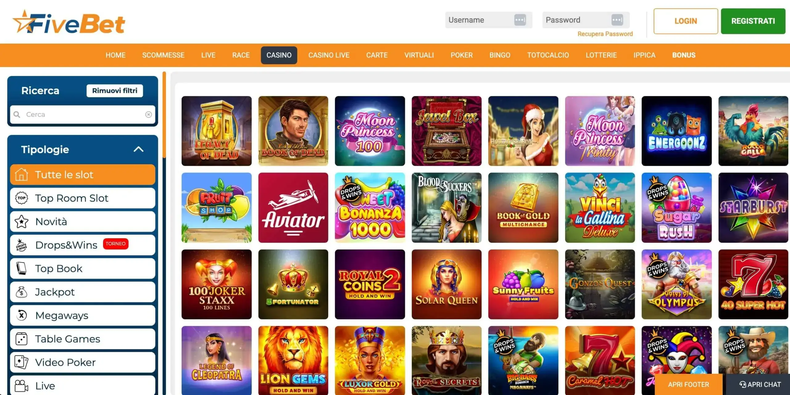 Fivebet casino