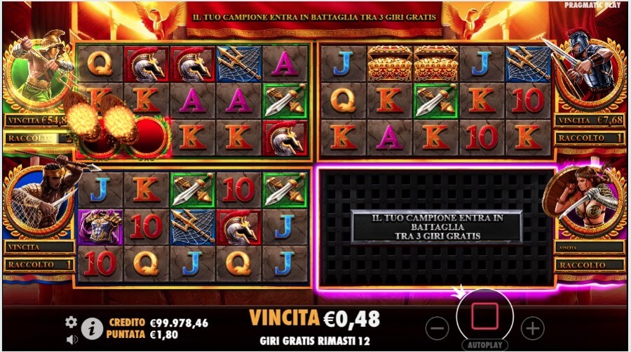 Giri gratis di Chase for Glory slot