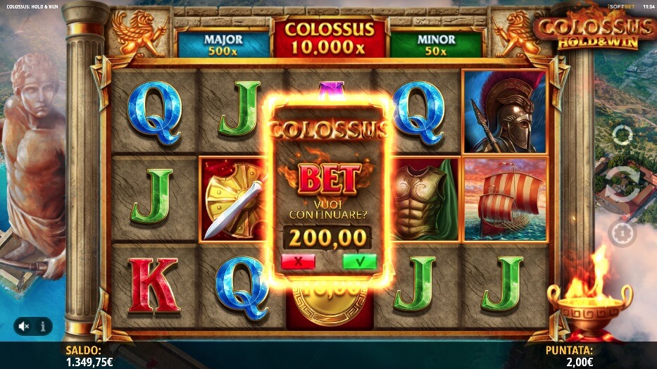 Buy bonus - slot Colossus: Hold & Win