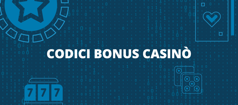 Copertina dei codici bonus al casinò