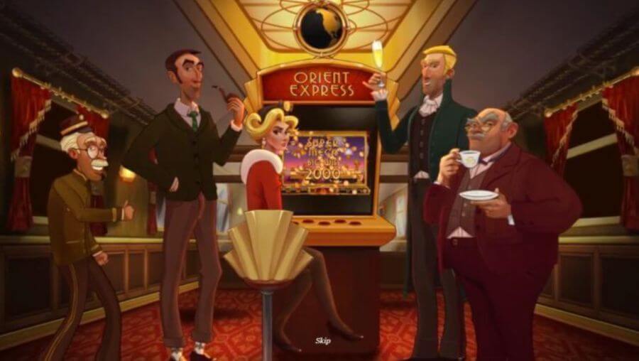 Copertina della slot Orient Express