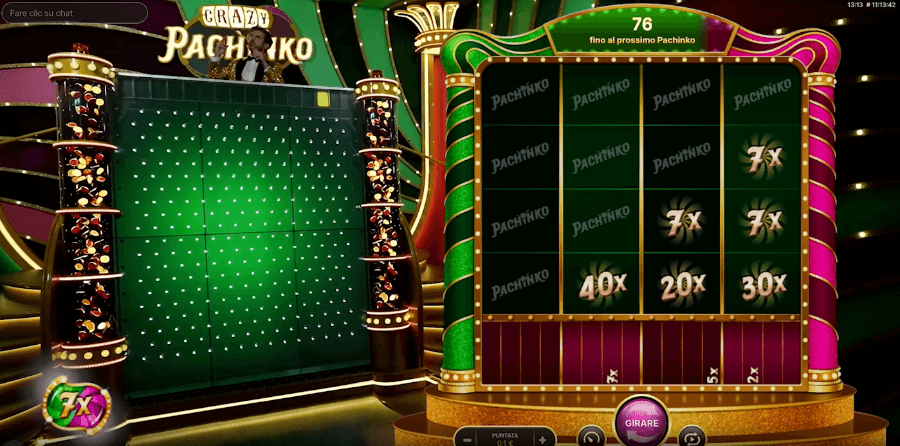 Bonus del gioco Crazy Pachinko
