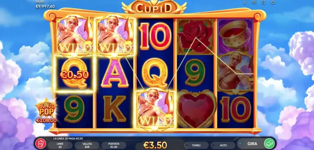 La slot machine online Cupid