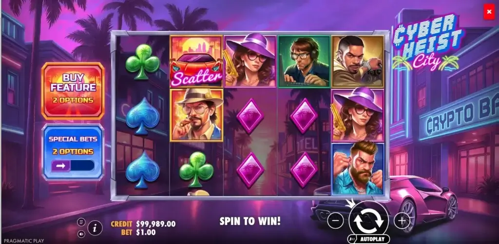 La slot digitale Cyberheist City