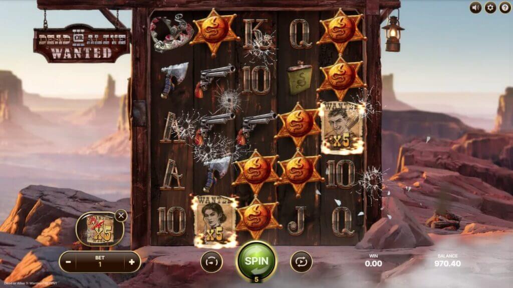 La video slot Dead or Alive 3: Wanted
