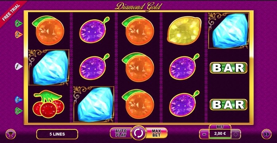 Diamond Gold slot recensione