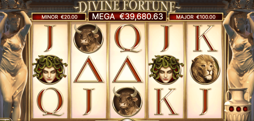 Divine Fortune Slot Jackpots NetEnt
