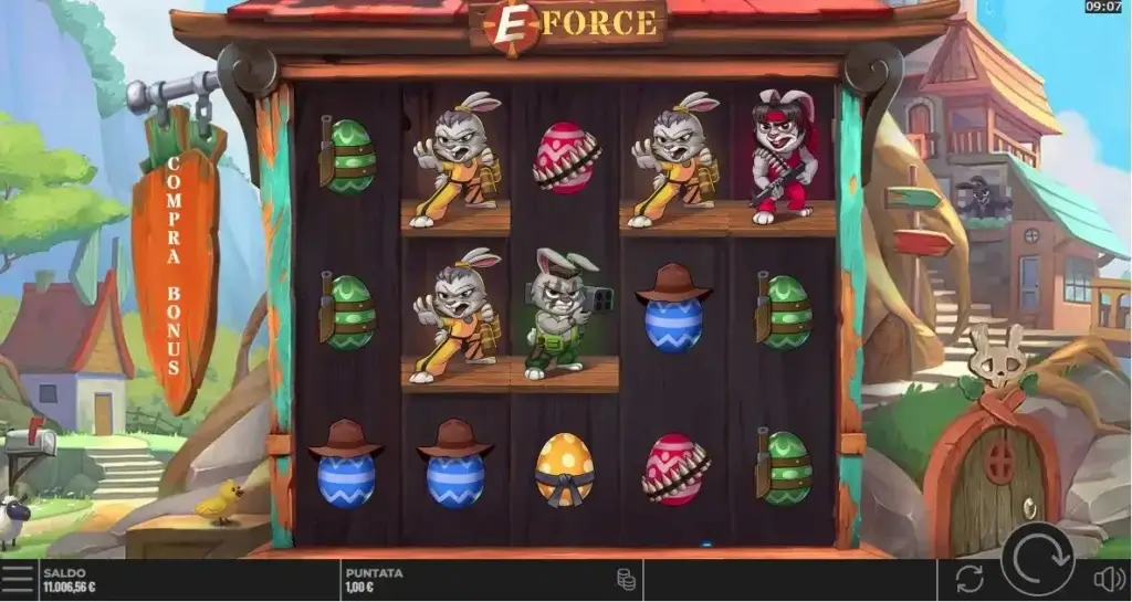 La slot machine online E-Force