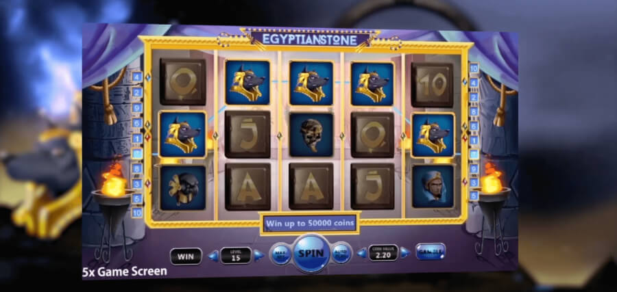 La slot Egyptian Stone