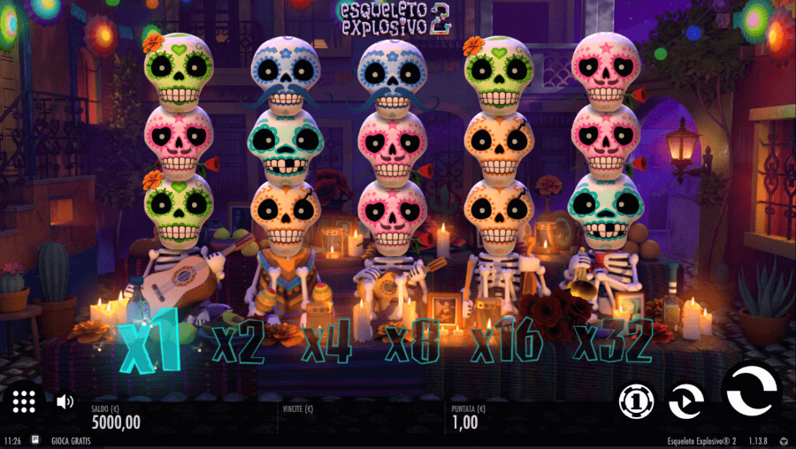 Recensione della slot Esqueleto Explosivo 2