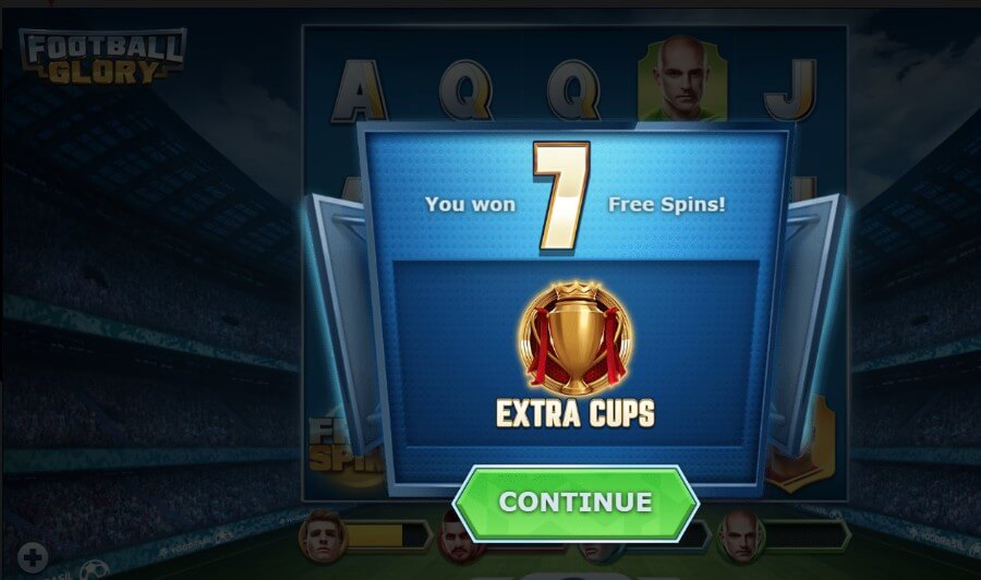 Football Glory slot: vincite in free spins
