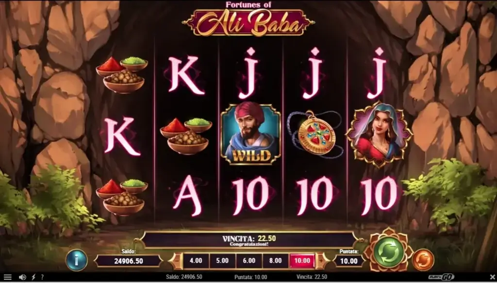 La slot machine online Fortunes of Ali Baba