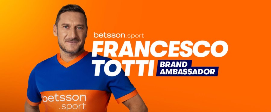 Totti debutta come ambasciatore del sito di infotainment del gruppo Betsson