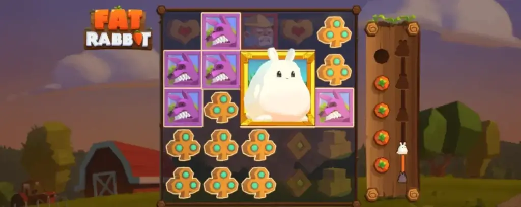 Modalità free spin della slot Fat Rabbit