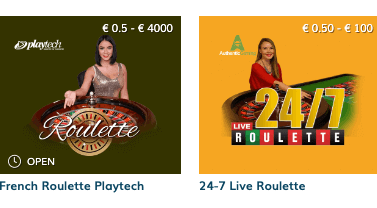 French Roulette Playtech