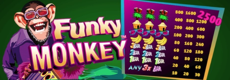 Pagamento dei simboli: slot Funky Monkey