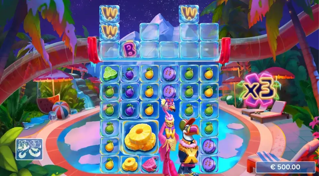Funzione speciale della slot Tropicool 4