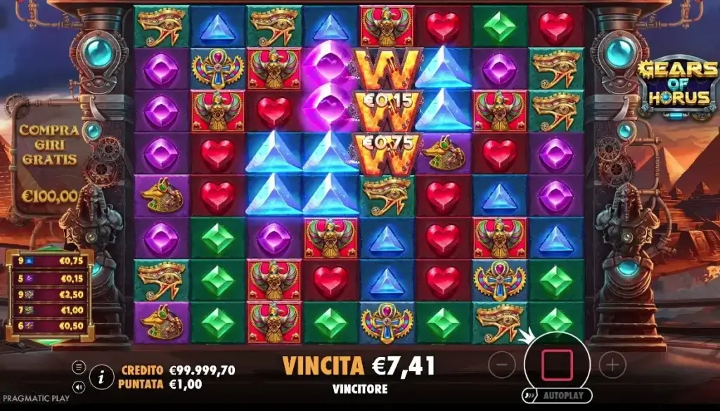 La slot online Gears of Horus