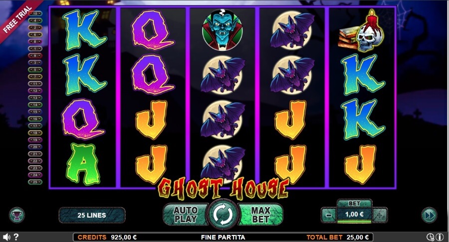 Recensione slot Ghost House