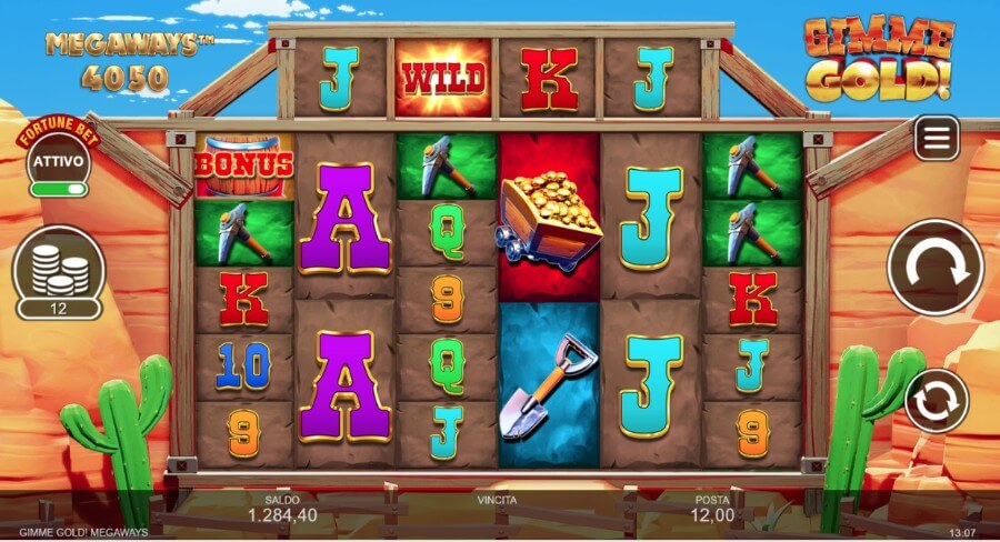 Slot Gimme Gold Megaways recensione