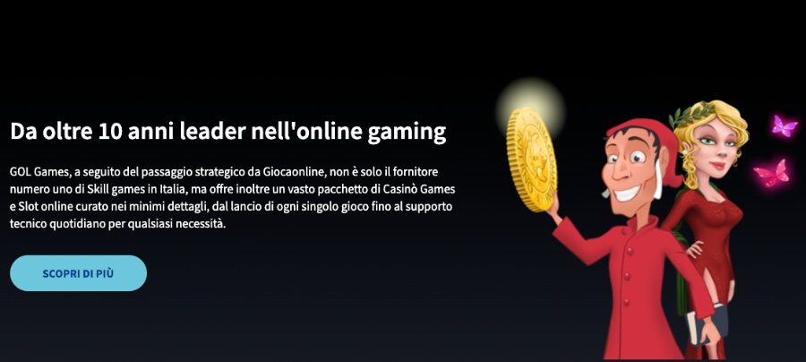 Frase promozionale di GiocaOnline