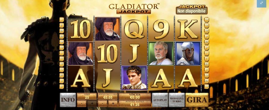 Schermata Gladiator Jackpot