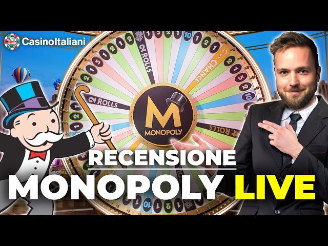 MONOPOLY LIVE  - Recensione completa del GAME SHOW